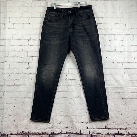 American Eagle Jeans Mens 29x30 Next Level Flex Denim Stretch 5 Pocket Black - Picture 1 of 12